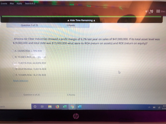  Events Map Apply Search A-Z 2671 A Hide Time Remaining A