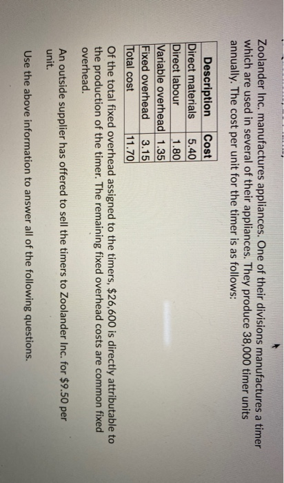  - Do NOT round calculations, ONLY round final answer for each