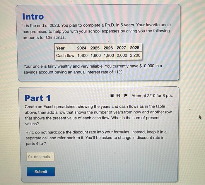 I need help solving this problem. It is the end of 2023.