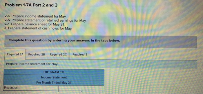 P1, P2 (The following information applies to the questions displayed below] Gabi