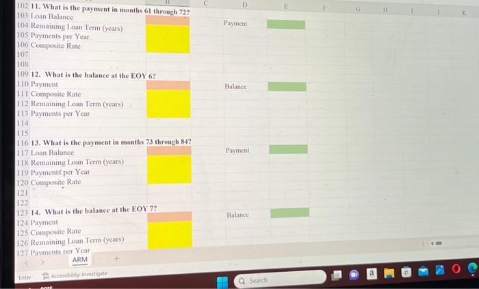 Rate 149 150 151 18. What is the balance at the EOY