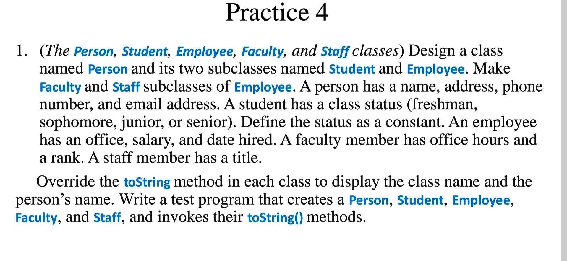 JAVA requirements test cases: input: screenshot output: screenshot thanks for helping Practice