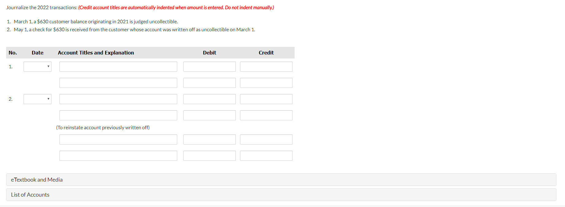 Number of Days Past Due Not Yet Due Customer Total 1-30 Over