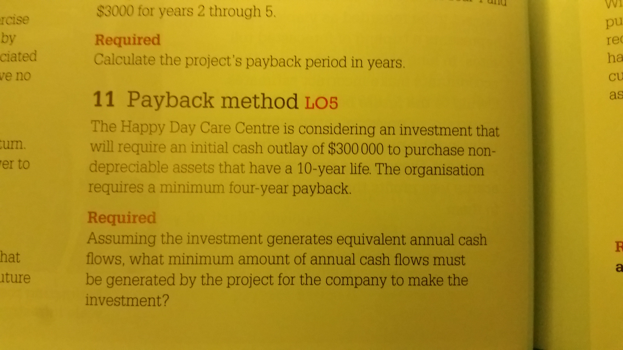 Can I get some help with working out for this question. Required