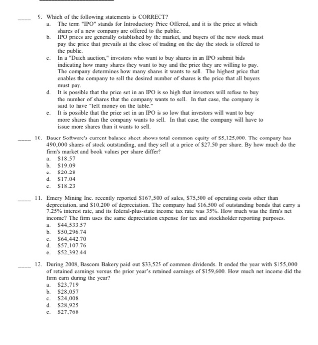 the following statements is CORRECT? a. One advantage of forming a corporation