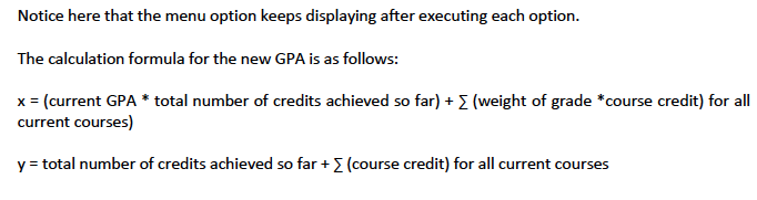 first to enter the mber of credits you have accumulated so far