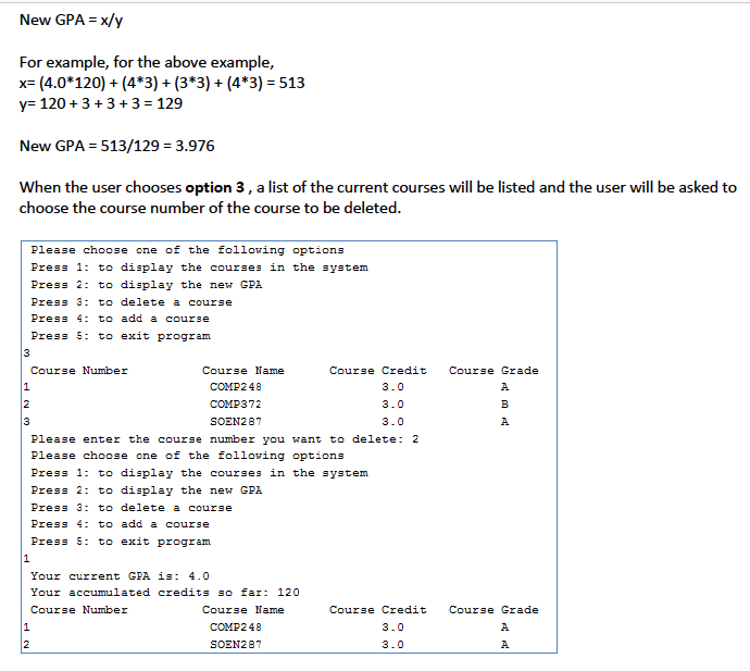***If this is your very first semester, please ***enter0 Dlease onter how