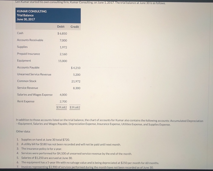  Len Kumar started his own consulting firm, Kumar Consulting on June