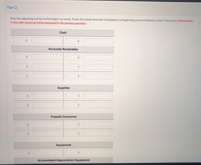 Trial Balance June 30, 2017 Debit Credit Cash $6,850 Accounts Receivable 7,000