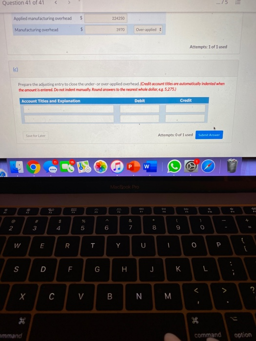 2020, Frenchie Company reports the following: 1 2. 3. Estimated overhead $221,260