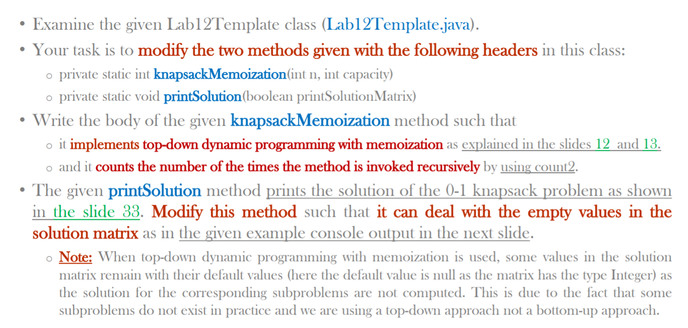  PLEASE SOLVE THE QUESTION WITH JAVA! I DON'T WANT THE SOLUTION