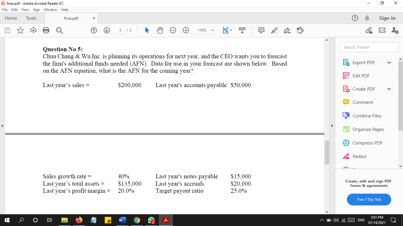  - A final.pdf - Adobe Acrobat Reader DC File Edit View