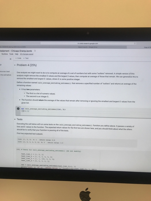  Assigment - Chicago Energy.oynb Runtime Tools we changes ved - Problem
