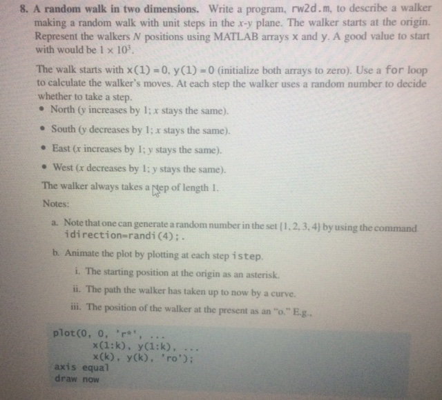  ??Please include script code and output (Use MATLAB, do NOT do