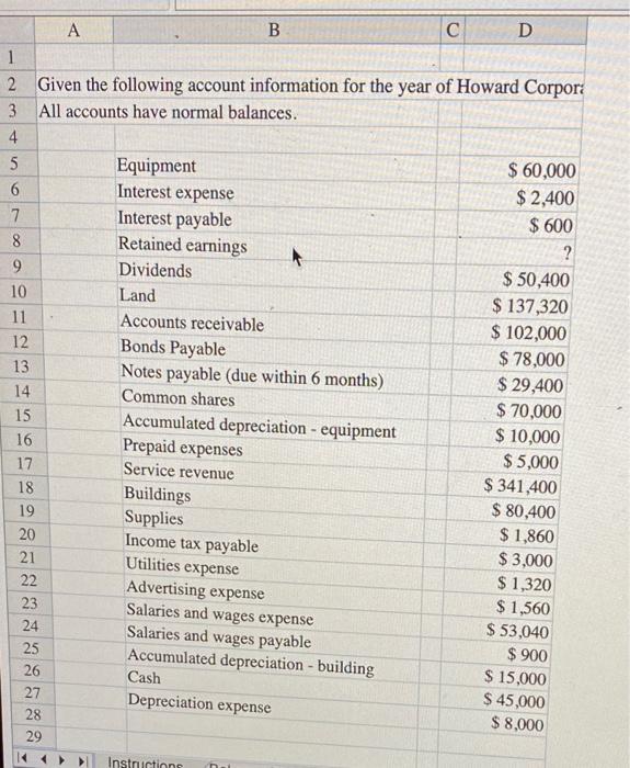 the required financial statement (13 marks): Exercise 114x+5x 3 All accounts have