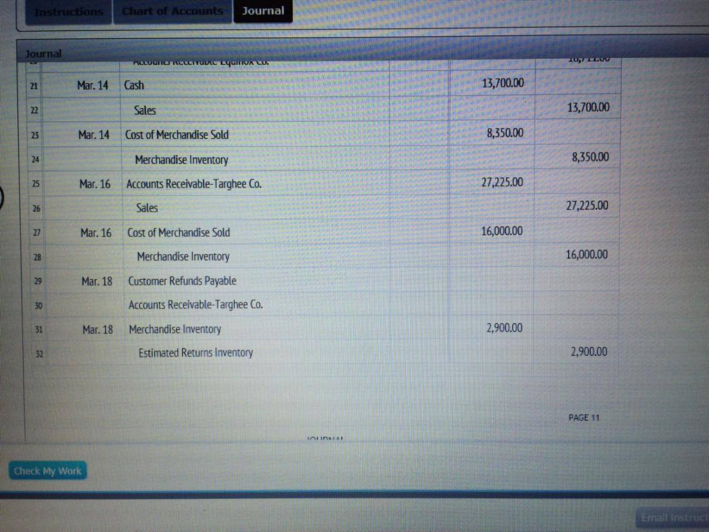 used by its customers. Record on page 10 of the journal Sold