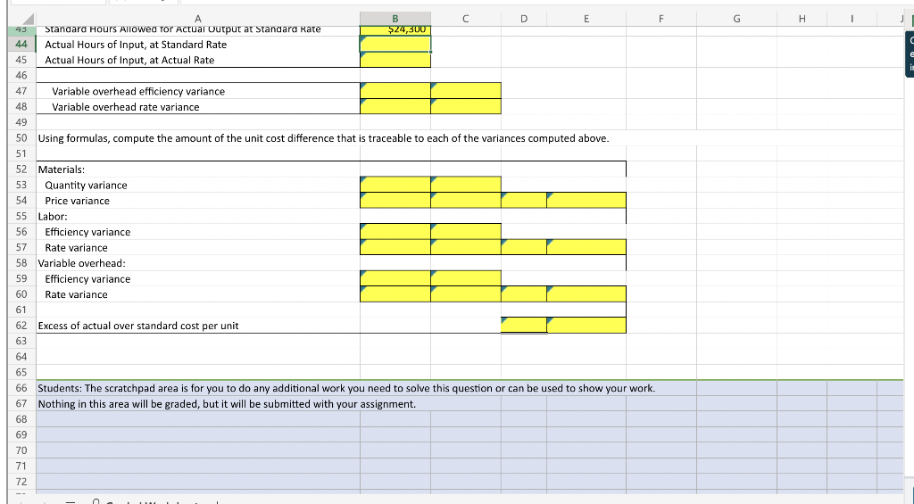 is assigned to products based on direct labor hours. There was no