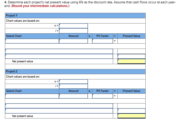 a $340,000 Investment for new machinery with a three-year life and no