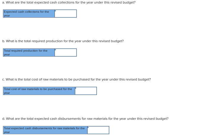 form and enter formulas in all cells that contain question marks. For