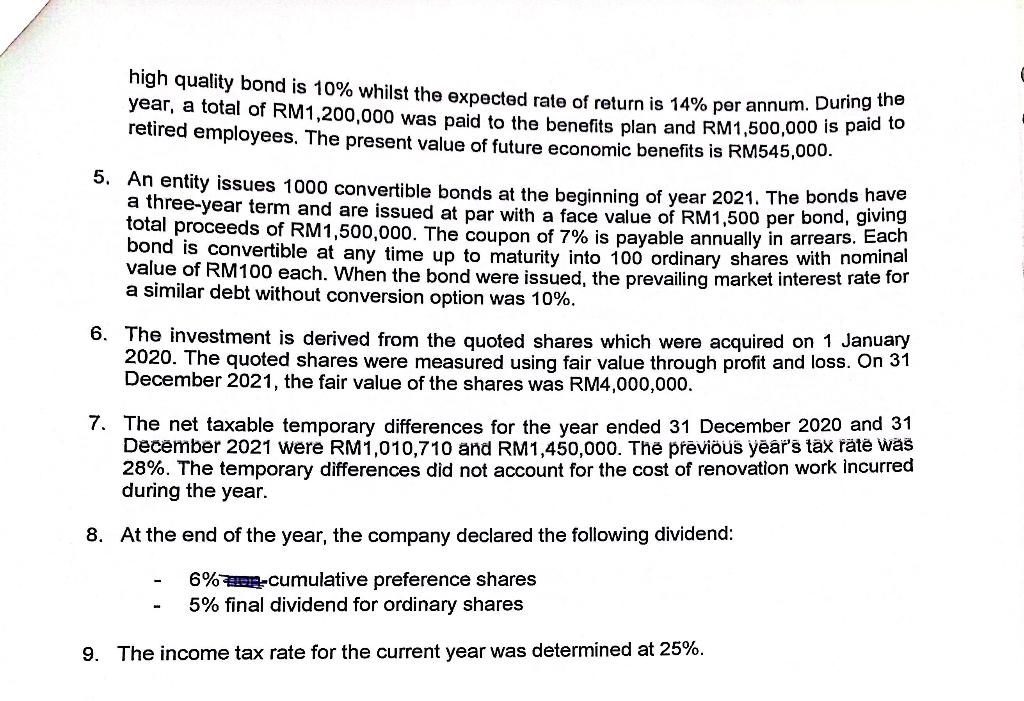 Bhd is a manufacturing company engaged in food and beverages industries. The