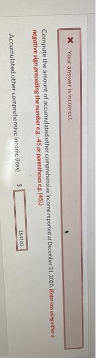 a negative sign preceding the number eg. -45 or parenthesis es.(45)) Components