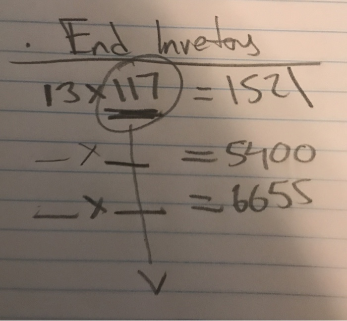example. what i need to see for the answer is circled. Culver