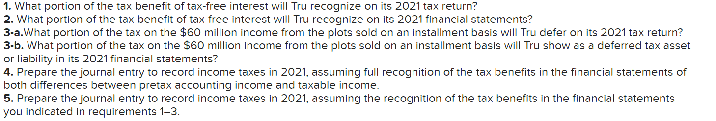 as reference. Tru Developers, Inc., sells plots of land for industrial development.