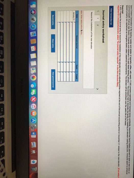 15 is the by installing an elevator costing $465,000. Amounts spent to