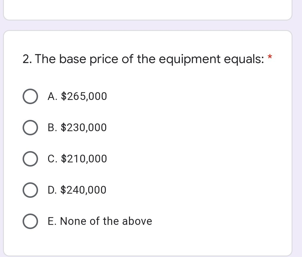 Proof Software is considering an expansion project that has a life of