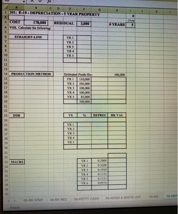 please conplete all or none. thank you! B C D E GH