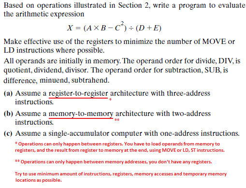  Based on operations illustrated in Section 2, write a program to