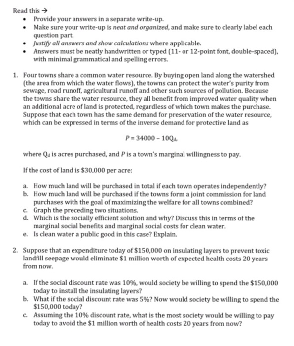  Provide your answers in a separate write-up. Make sure your write-up