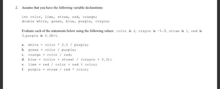 Program this in C code please using printf to the print the