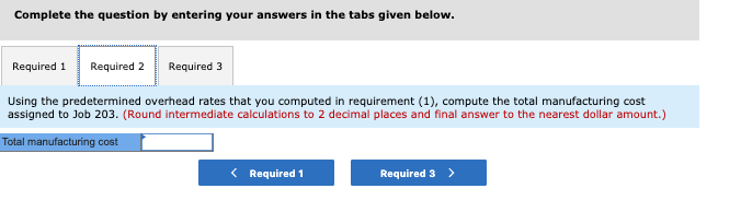 Predetermined Overhead Rates [LO2-1, L02-2, LO24) 2.8 White Company has two departments,