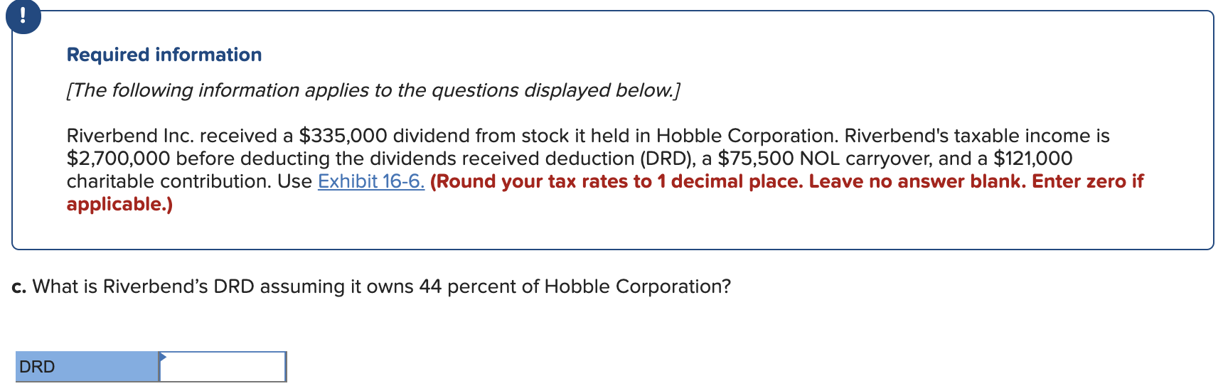 income In 2019 Hill Corporation reported a net operating loss of $14,700