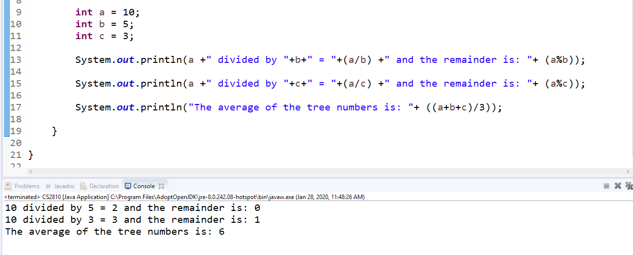Convert the following Java code segment to MIPS assembly instructions. Make sure