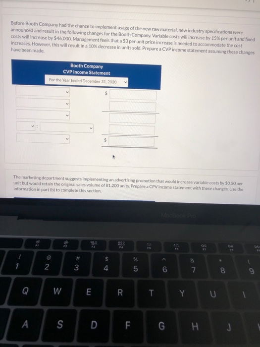 6 of 9 - / 1 III Booth Company had sales in