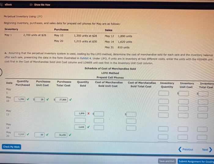  eBook Show Me How Perpetual Inventory Using LIFO Beginning inventory, purchases,
