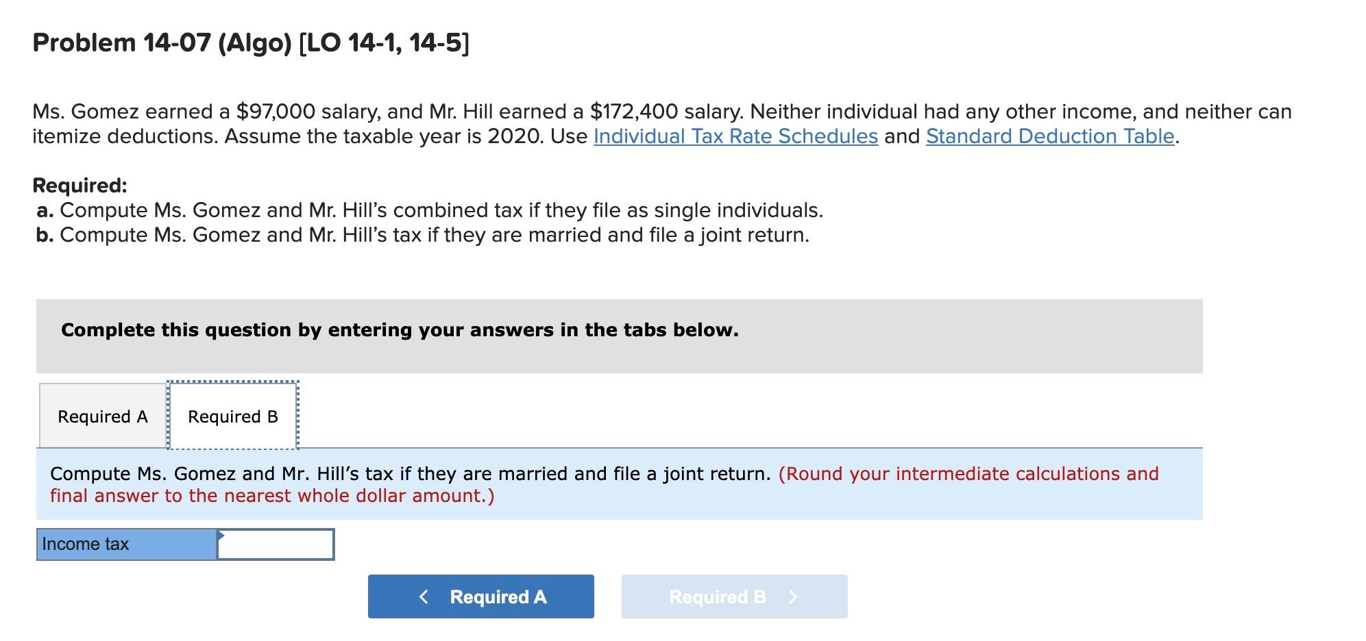 salary, and Mr. Hill earned a $172,400 salary. Neither individual had any