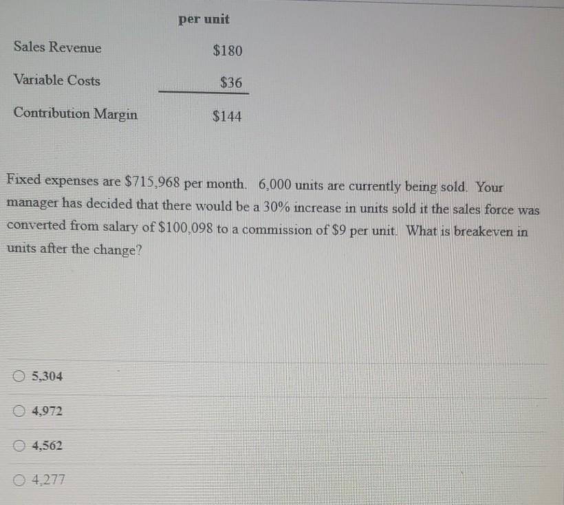 sales revenue if target income is $257,040? o $1,216,260 O $4.864.040 O