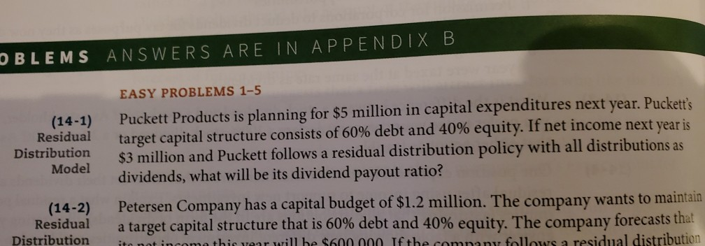 need help with 14-1 & 14-7 only please ty OBLEMS ANSWERS ARE