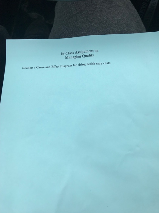 a restaurant, what aspects of the service provided constitute ion 2: On