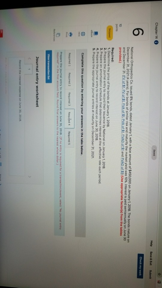 December 31, 2021 (4 years). For bonds of similar risk and maturity