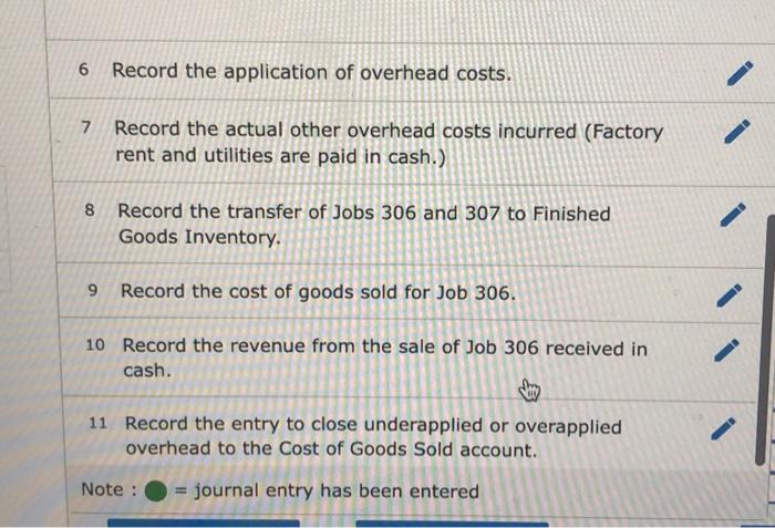 for three jobs worked on in April. Additional Information a. Raw Materials