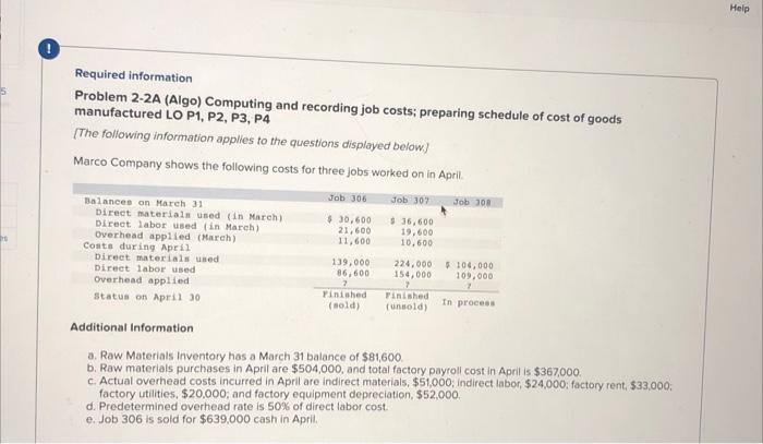 paid in cash) and assigned to Work in Process Inventory. d. Indirect