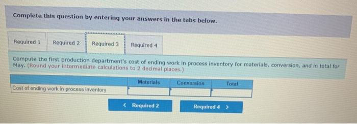 a series of steps carried out in production departments. All of the