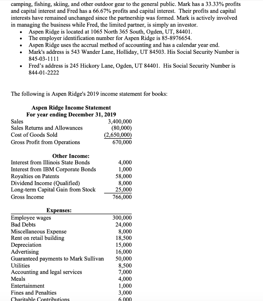 There is only one part to this question, listed at the very