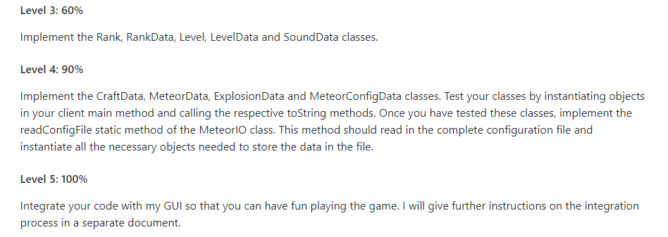 torpedoes before they hit the spacecraft. After all the meteors are destroyed,