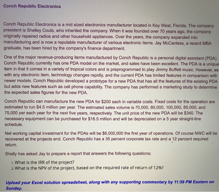  Conch Republic Electronics Conch Republic Electronics is a mid sized electronics