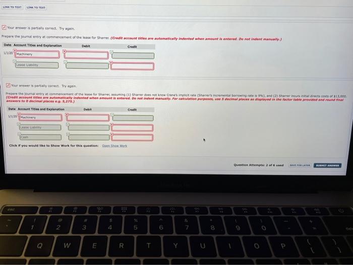 Leasing Company bases a new machine to Starrer Corporcon. The machine has